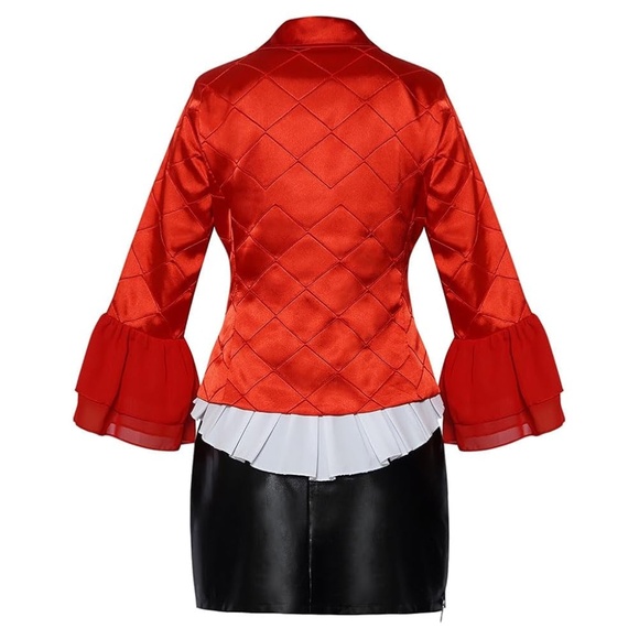 Harley Cosplay Harleen Costume Dress Outfit Suit UniformFull Set Size Medium - Picture 2 of 16